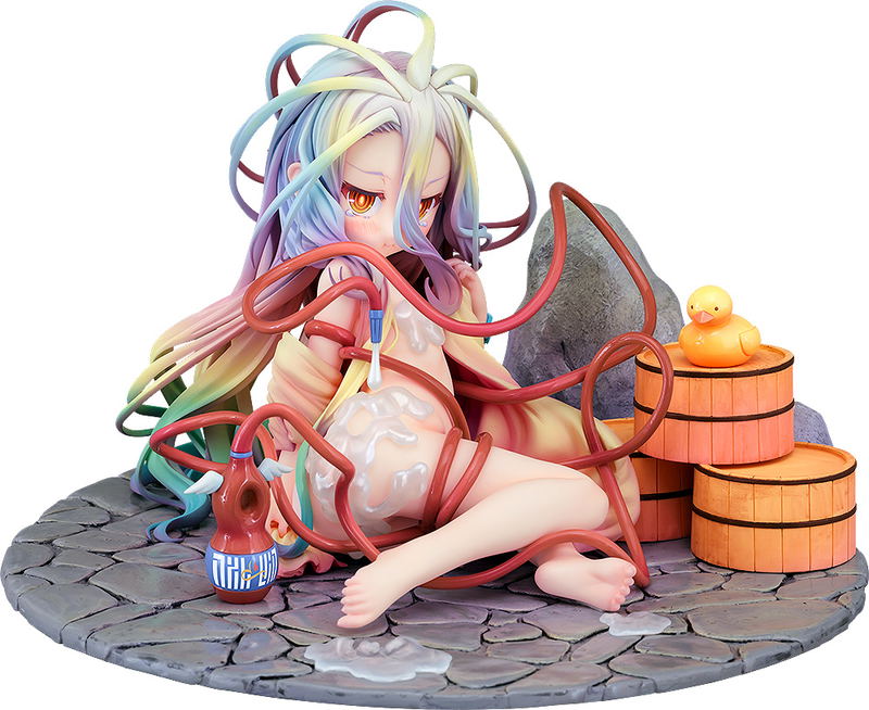 No Game No Life 1/7 Scale Pre-Painted Figure: Shiro Hot Spring Ver. image 1