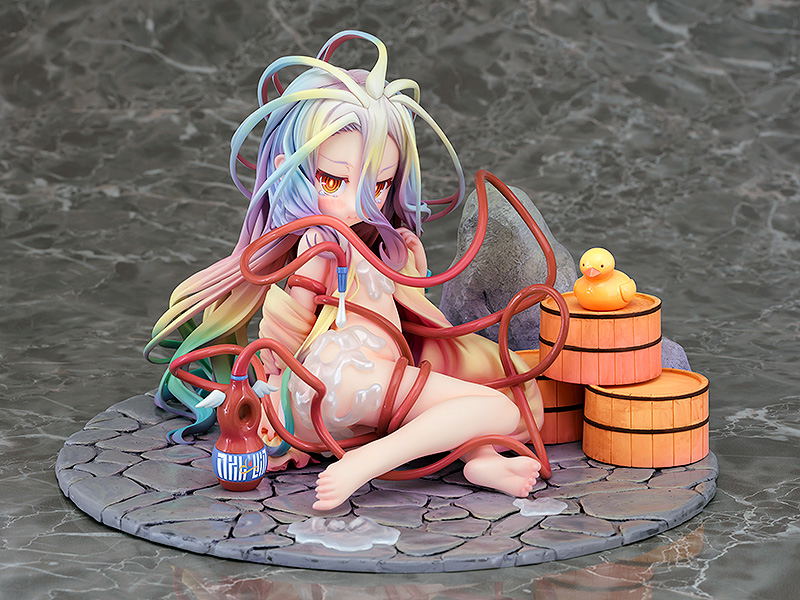 No Game No Life 1/7 Scale Pre-Painted Figure: Shiro Hot Spring Ver. image 2