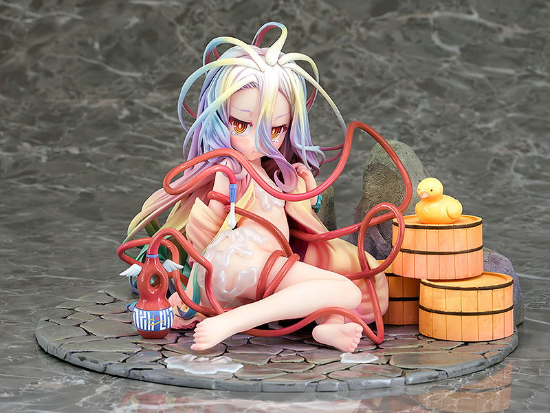 No Game No Life 1/7 Scale Pre-Painted Figure: Shiro Hot Spring Ver. image 3