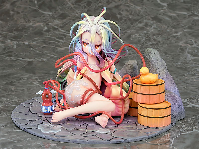No Game No Life 1/7 Scale Pre-Painted Figure: Shiro Hot Spring Ver. image 4