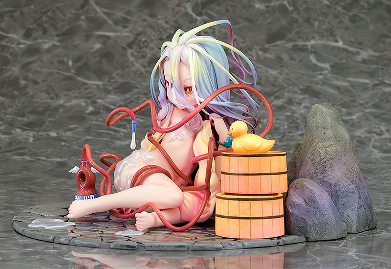 No Game No Life 1/7 Scale Pre-Painted Figure: Shiro Hot Spring Ver. image 5