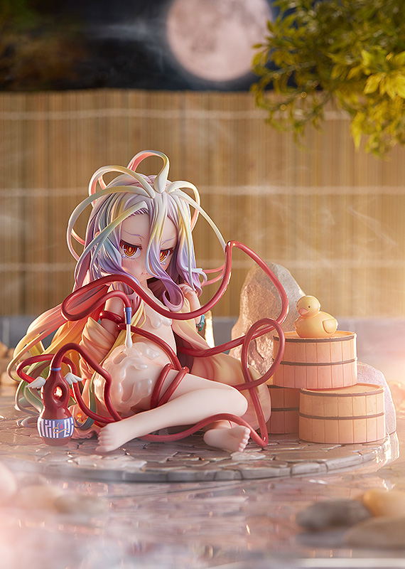 No Game No Life 1/7 Scale Pre-Painted Figure: Shiro Hot Spring Ver. image 8