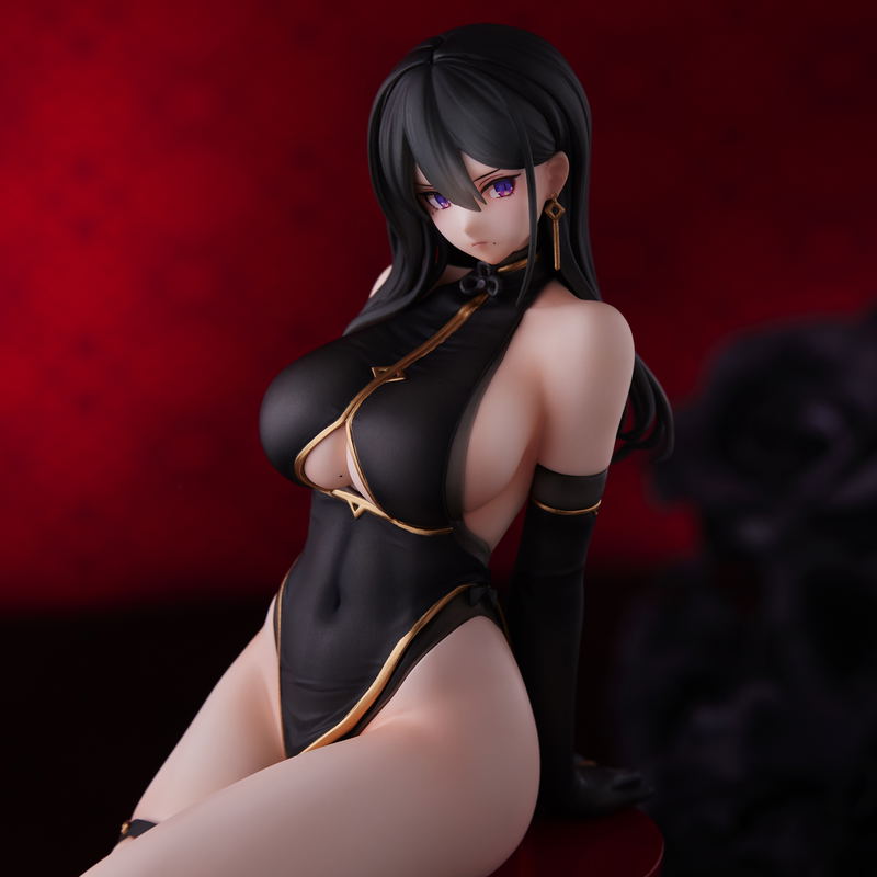Original Character Pre-Painted Figure: Hayabusa Illustration Black China-san image 11