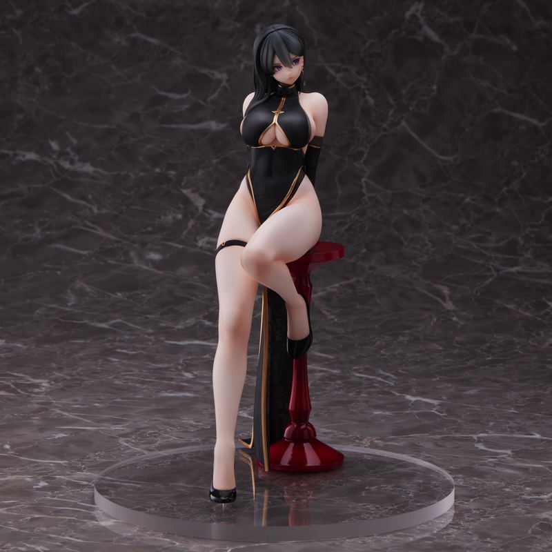 Original Character Pre-Painted Figure: Hayabusa Illustration Black China-san image 5