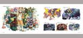 Puzzle & Dragons 10th Anniversary Art Works thumbnail 6