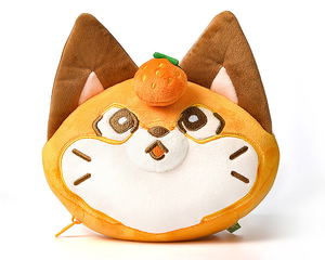 Strawberry Dafu 2-in-1 Miniature Pillow + Eye Mask: Anji_