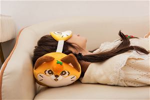 Strawberry Dafu 2-in-1 Miniature Pillow + Eye Mask: Anji