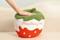 Strawberry Dafu Hug Pillow: Strawberry thumbnail 10