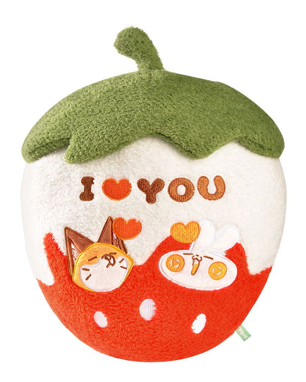Strawberry Dafu Hug Pillow: Strawberry image 2
