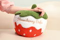 Strawberry Dafu Hug Pillow: Strawberry thumbnail 6