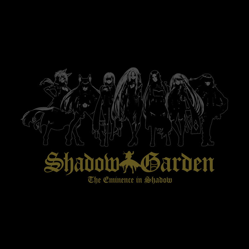 The Eminence in Shadow - Shadow Garden T-Shirt (Black | Size L) image 2