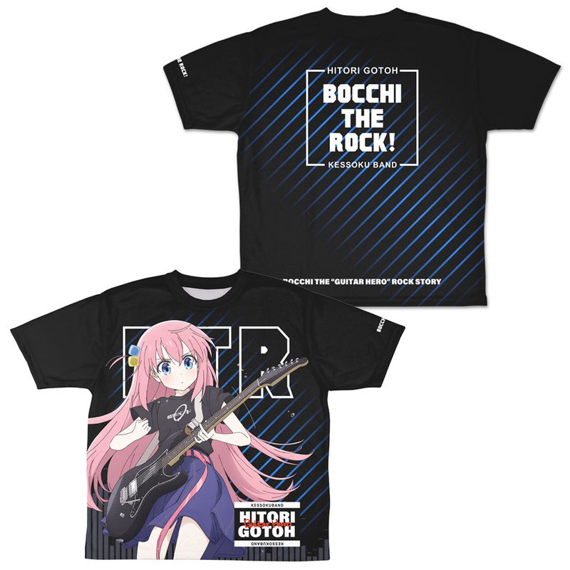 Bocchi the Rock! - Hitori Gotou Double-sided Full Graphic T-Shirt (Size XL) image 1