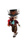 KEMO XII DOLL Alice in Wonderland The White Rabbit Deformed Action Doll thumbnail 1