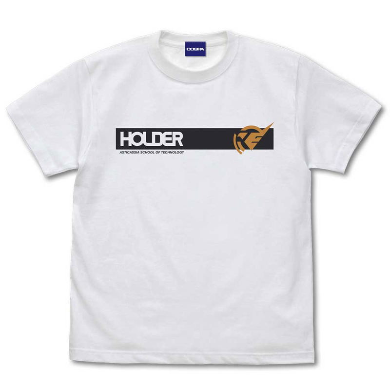 Mobile Suit Gundam: The Witch from Mercury - Asticassia School of Technology Holder T-Shirt (White | Size S) image 1