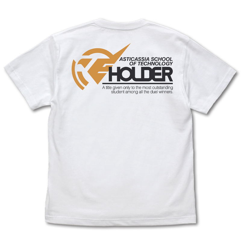 Mobile Suit Gundam: The Witch from Mercury - Asticassia School of Technology Holder T-Shirt (White | Size S) image 2