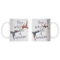 Mobile Suit Gundam: The Witch from Mercury - Suletta & Miorine Full Color Mug thumbnail 1
