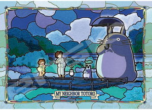 My Neighbor Totoro Art Crystal Jigsaw Puzzle 208 Piece 208-AC72: Dondoko Odori_