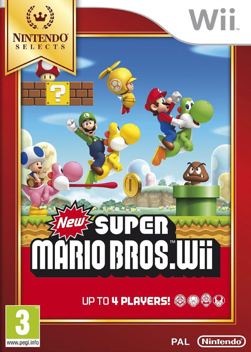 New Super Mario Bros. Wii (Nintendo Selects) image 1