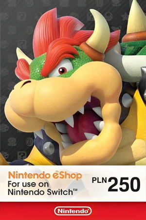 Nintendo eShop Card 250 PLN | Poland Account_