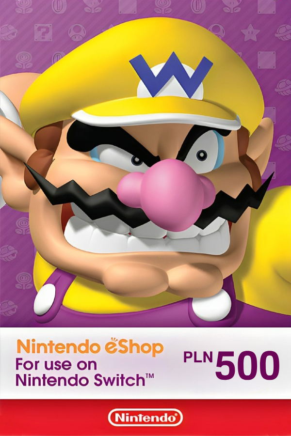 Nintendo eShop Card 500 PLN Poland Account digital for Nintendo