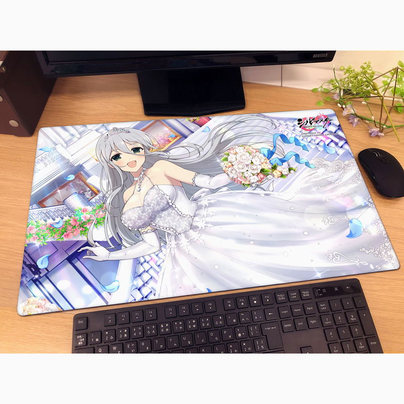 Shinovi Master Senran Kagura New Link Rubber Mat Gekkou / Nyuseki Festival (Re-run) image 2