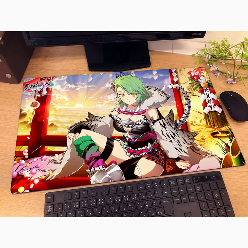 Shinovi Master Senran Kagura New Link Rubber Mat Hikage / Densetsu Bakunyu Festival (Re-run) image 2