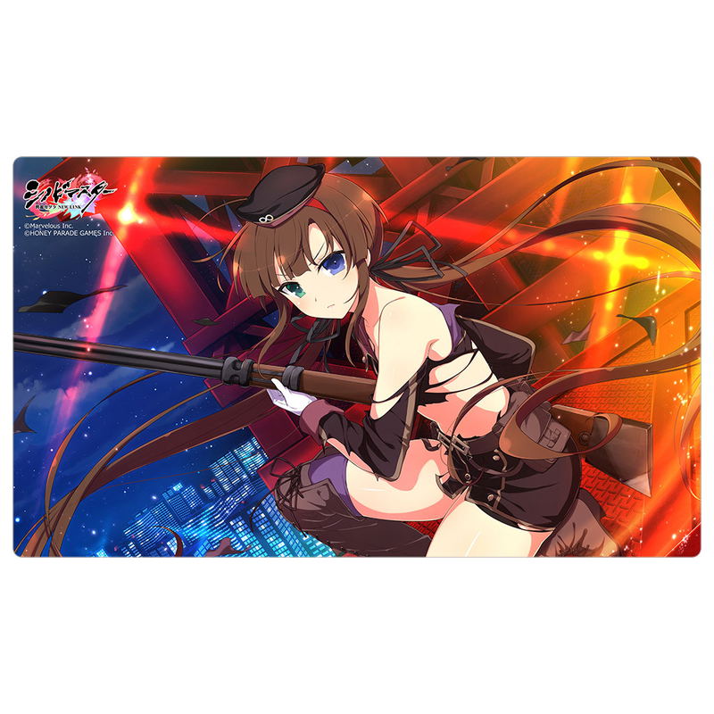 Shinovi Master Senran Kagura New Link Rubber Mat Ryobi / Bakunyu Festival, 3 (Re-run) image 1
