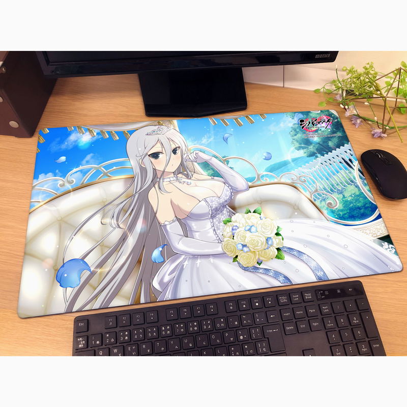 Shinovi Master Senran Kagura New Link Rubber Mat Senkou / Nyuseki Festival (Re-run) image 2