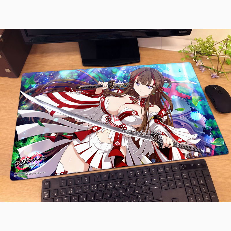 Shinovi Master Senran Kagura New Link Rubber Mat Toki / Bakunyu Festival (Re-run) image 2