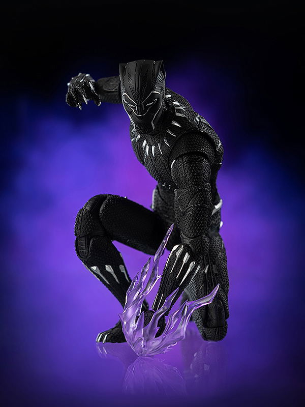 The Infinity Saga 1/12 Pre-Painted Action Figure: DLX Black Panther image 1