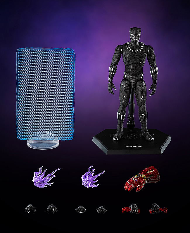The Infinity Saga 1/12 Pre-Painted Action Figure: DLX Black Panther image 5