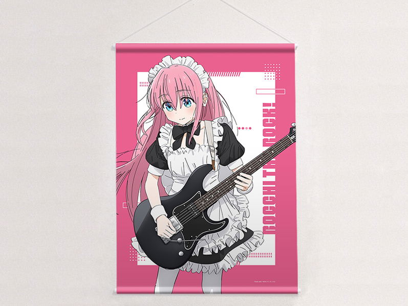Bocchi The Rock! Original Illustration B2 Wall Scroll: Gotoh Hitori ...