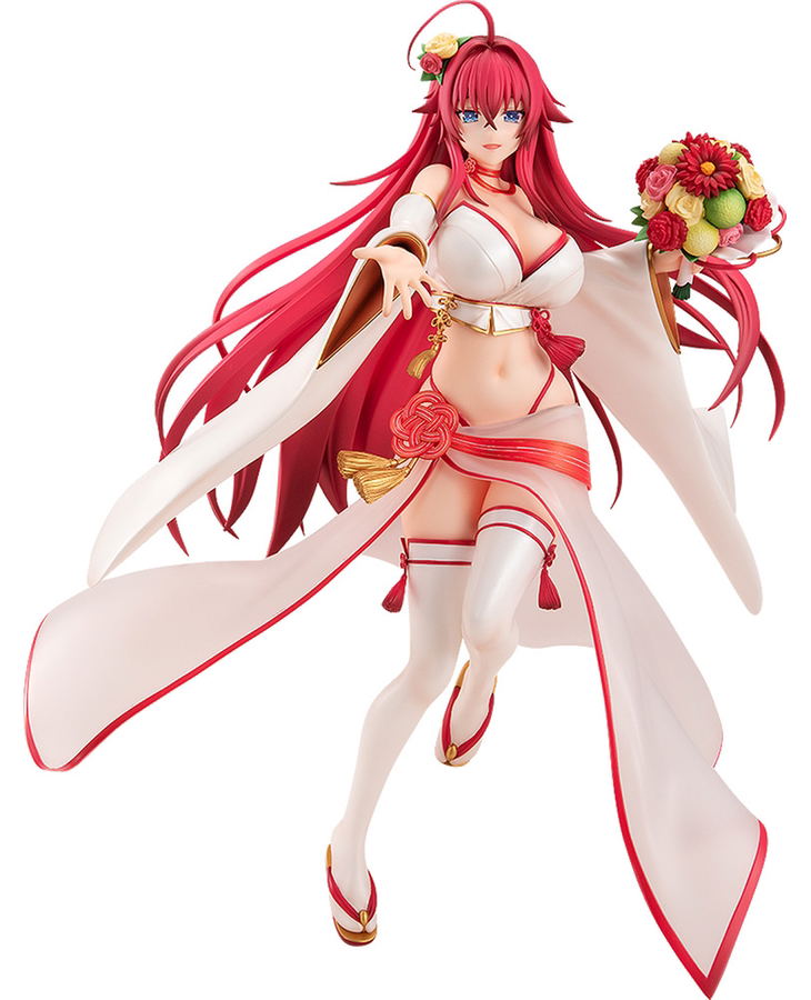 High School DxD Hero 1/7 Scale Pre-Painted Figure: Rias Gremory Pure White Bikini Ver. image 1