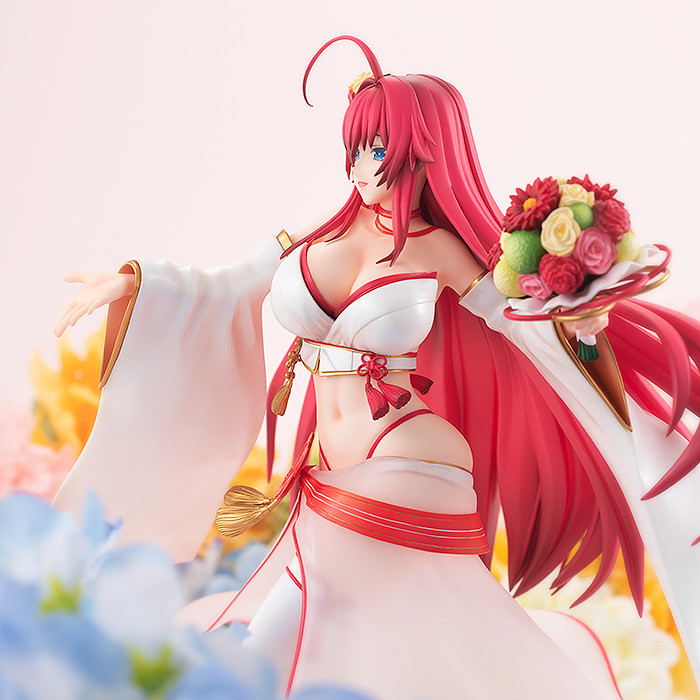 High School DxD Hero 1/7 Scale Pre-Painted Figure: Rias Gremory Pure White Bikini Ver. image 13