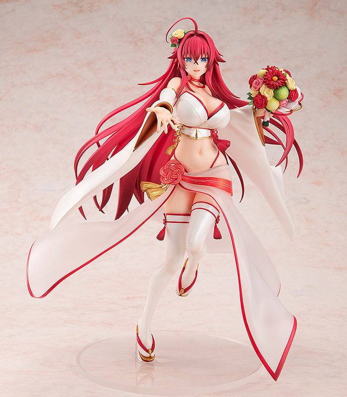 High School DxD Hero 1/7 Scale Pre-Painted Figure: Rias Gremory Pure White Bikini Ver. image 2