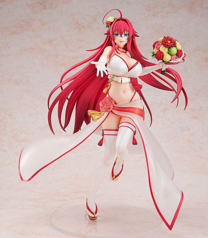 High School DxD Hero 1/7 Scale Pre-Painted Figure: Rias Gremory Pure White Bikini Ver. image 3