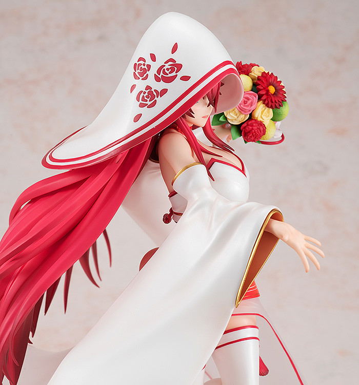 High School DxD Hero 1/7 Scale Pre-Painted Figure: Rias Gremory Pure White Bikini Ver. image 7