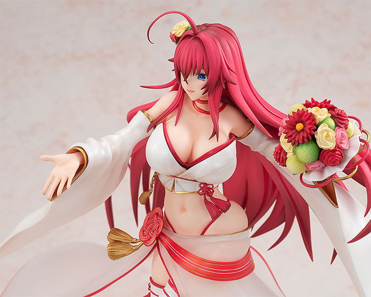 High School DxD Hero 1/7 Scale Pre-Painted Figure: Rias Gremory Pure White Bikini Ver. image 9