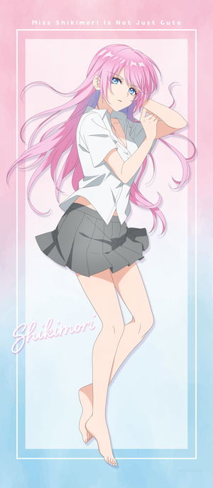 Shikimori's Not Just a Cutie Original Illustration Big Wall Scroll: Shikimori-san_