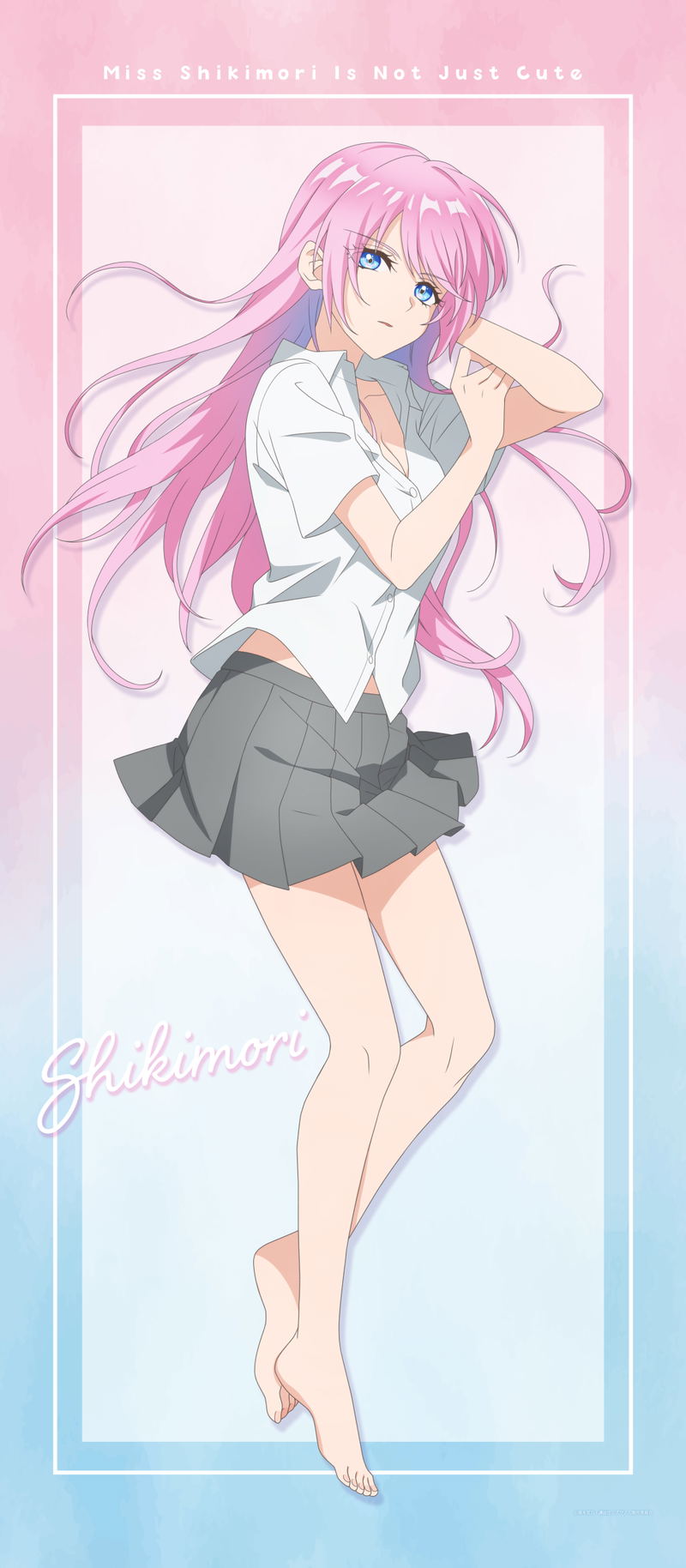 Shikimori's Not Just a Cutie Original Illustration Big Wall Scroll: Shikimori-san image 2