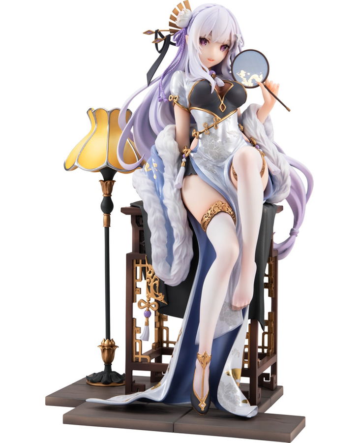 Re: Zero Starting Life in Another World 1/7 Scale Pre-Painted Figure: Emilia Graceful Beauty Ver. image 1