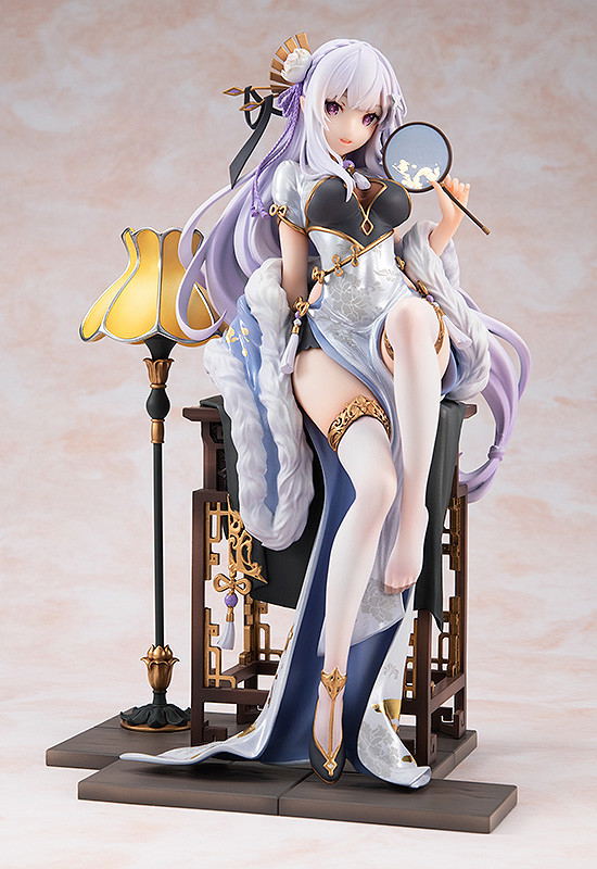 Re: Zero Starting Life in Another World 1/7 Scale Pre-Painted Figure: Emilia Graceful Beauty Ver. image 2