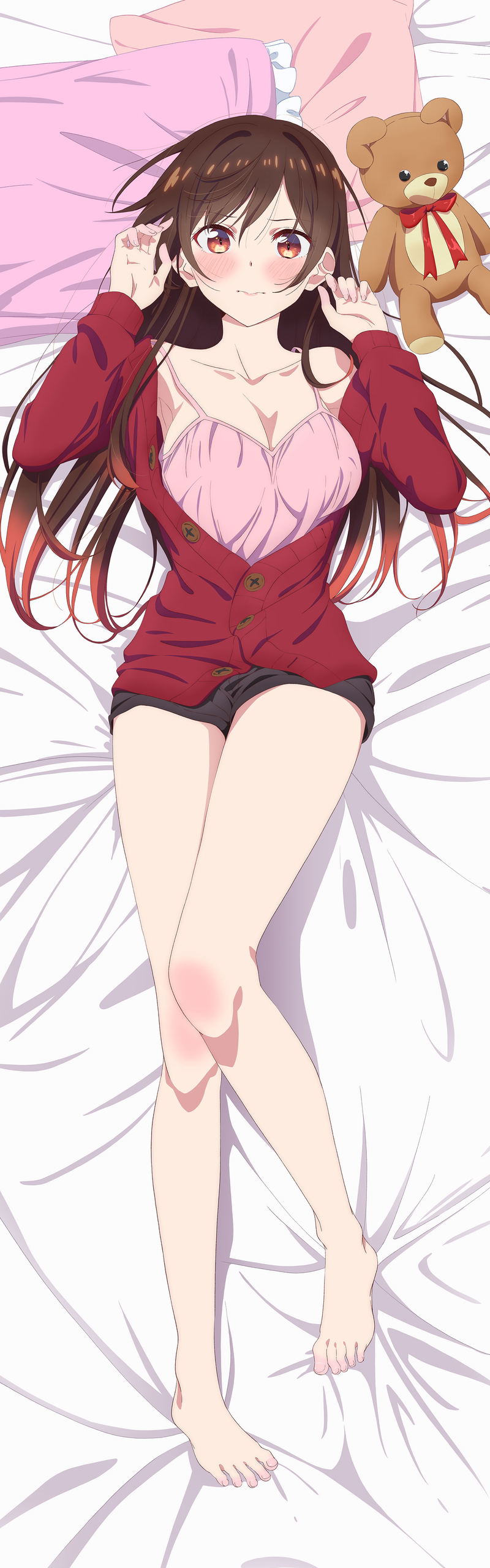 Rent-A-Girlfriend 2nd Season Original Illustration Dakimakura Cover Mizuhara Chizuru (Re-run) image 2