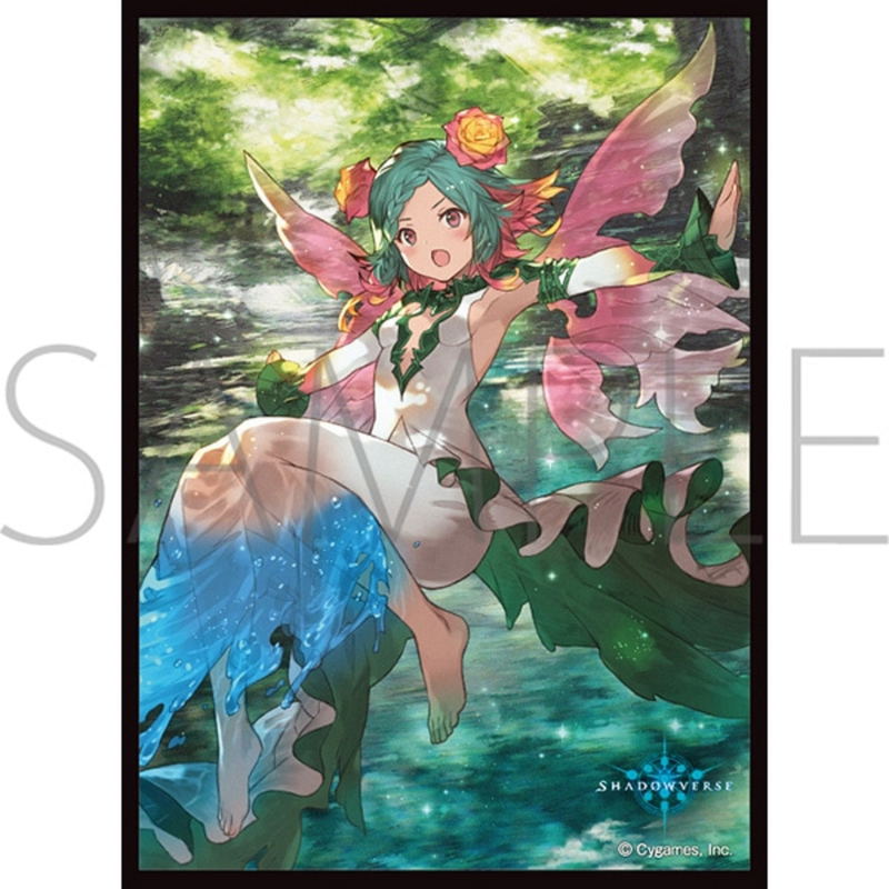Shadowverse Chara Sleeve Collection Matte Series: Aqua Fairy No. MT1480 image 1