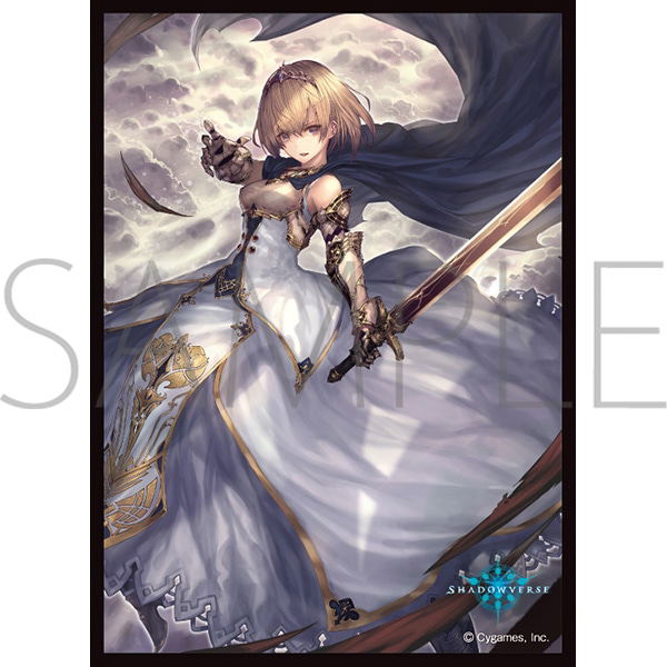 Shadowverse Chara Sleeve Collection Matte Series: Aurelia Glorious Saber No. MT1476 image 1
