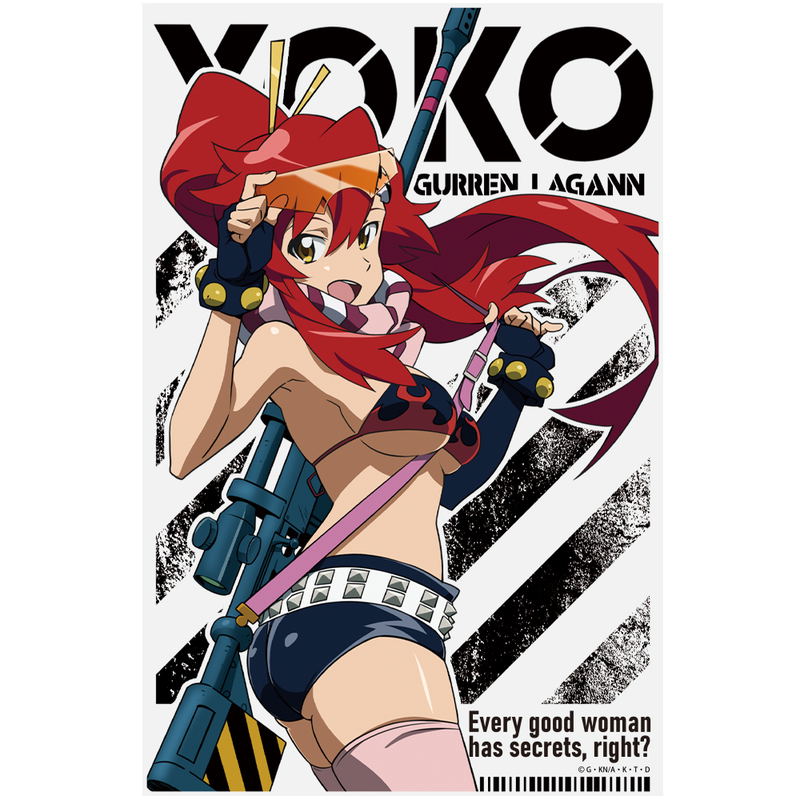 Tengen Toppa Gurren Lagann - Yoko Acrylic Art Stand image 2