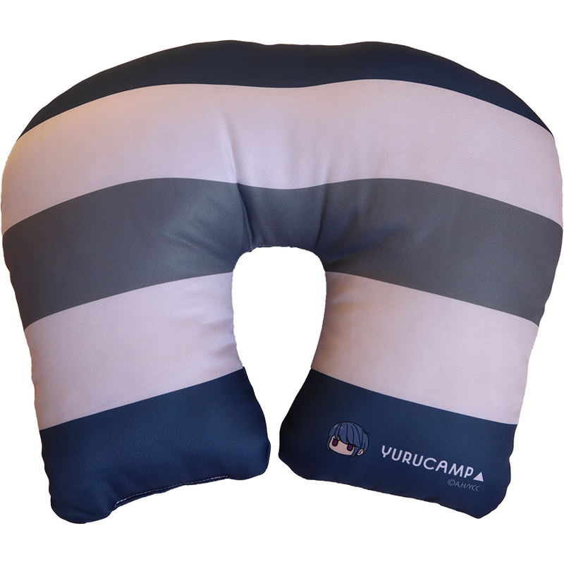 Yuru Camp Neck Pillow Shima Rin Pattern image 1
