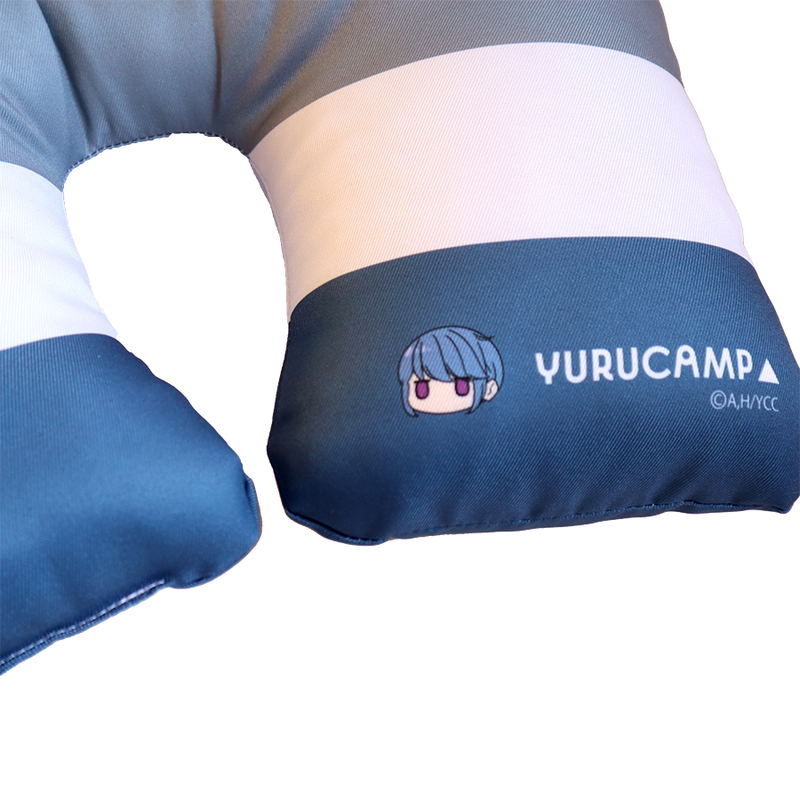 Yuru Camp Neck Pillow Shima Rin Pattern image 2