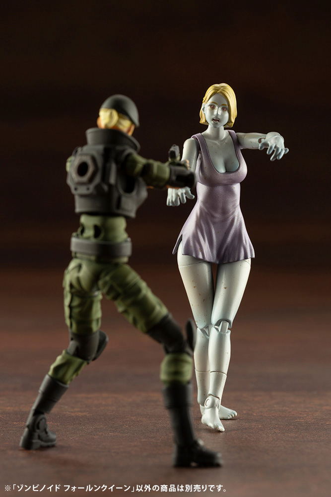 End of Heroes 1/24 Scale Plastic Model Kit: Zombinoid Fallen Queen image 16