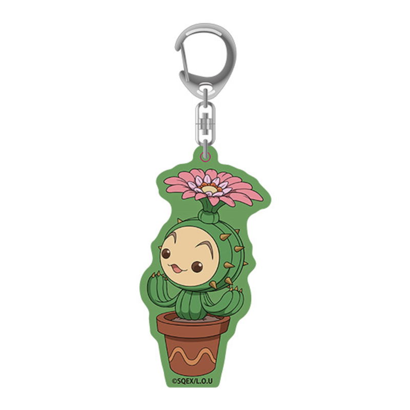 Legend of Mana The Teardrop Nendoroid Plus Acrylic Key Chain: Li'l Cactus image 1